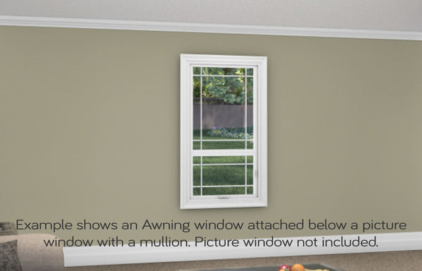 Awning Window - Installed - Home Built 1977 or BEFORE - Triple Pane - WindowWire
