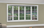 5 Lite Bow Window - Installed - Home Built 1977 or BEFORE - Triple Pane - WindowWire