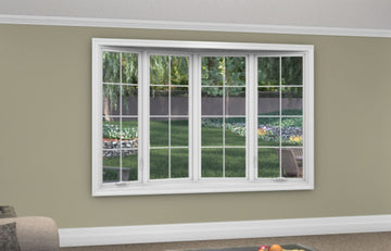 4 Lite Bow Window - Installed - Home Built 1978 or AFTER - Not Energy Star