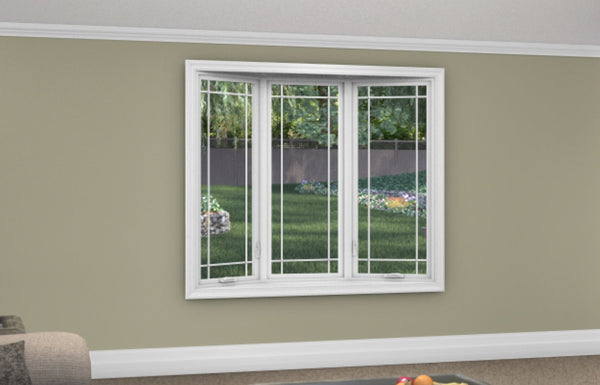 3 Lite Bow Window - Installed - Home Built 1978 or AFTER - Triple Pane - WindowWire