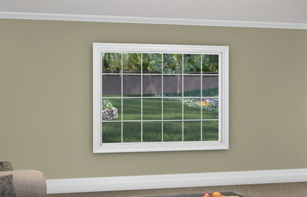 Picture Window - Installed - Home Built 1977 or BEFORE - Triple Pane - WindowWire